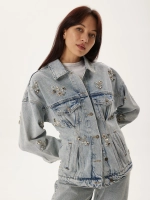 Жакет джинсовый АУРА, голубой