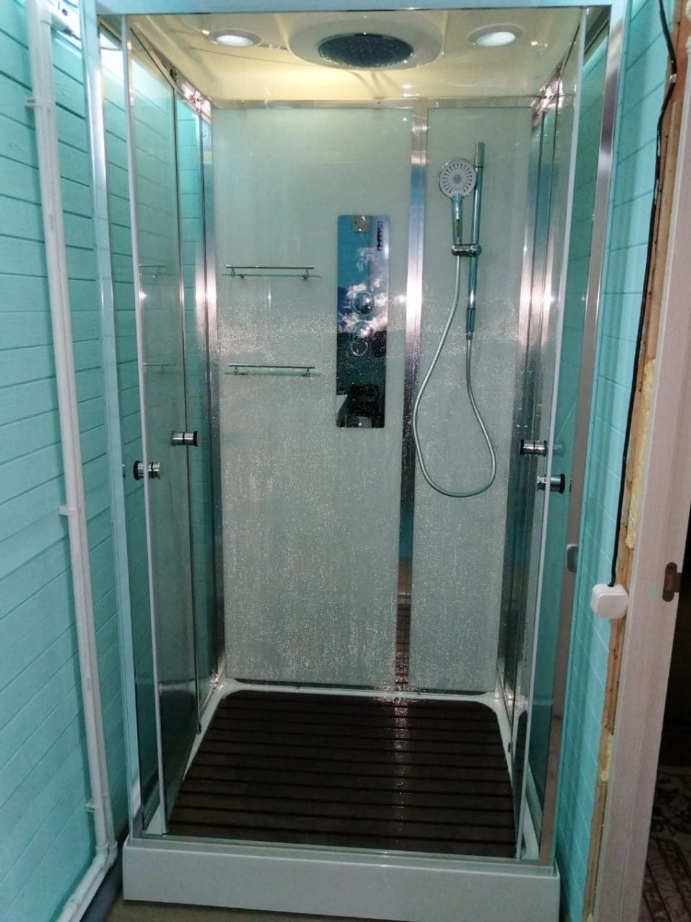 Душевая кабина AvaCan (АваКан) V2810 с низким поддоном, 100х80х220