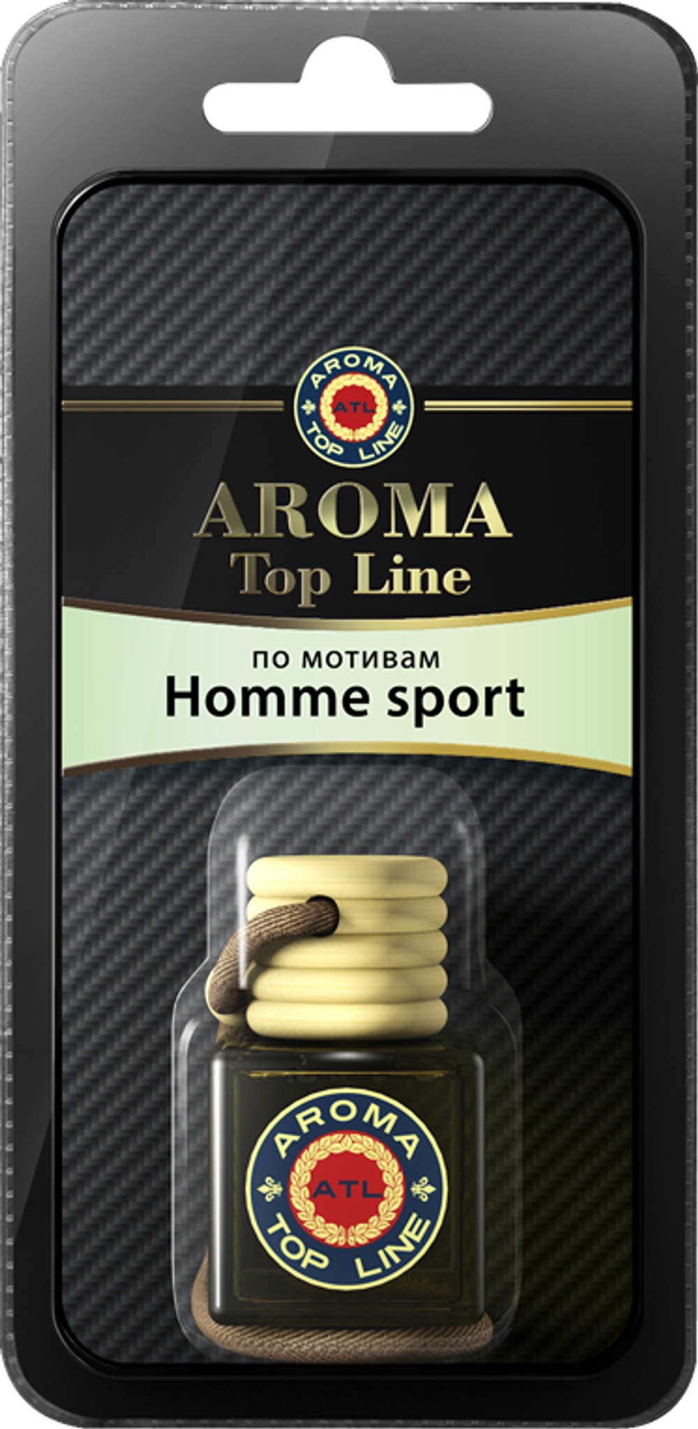 Ароматизатор воздуха флакон AROMA TOP LINE №3 Homme Sport 6 мл.