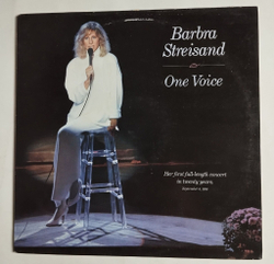 Винтажная виниловая пластинка LP Barbra Streisand One Voice (Holland 1987)