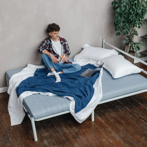 Матрас-топпер BuySimple, 8,5 см, средняя жесткость, беспружинный