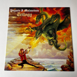 Винтажная виниловая пластинка LP Yngwie J. Malmsteen Ингви Мальмстин Trilogy (Japan 1986) (No Obi)