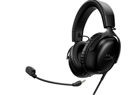 Наушники с микрофоном HyperX Cloud III черный 1.2м мониторные оголовье (77Z45AA)