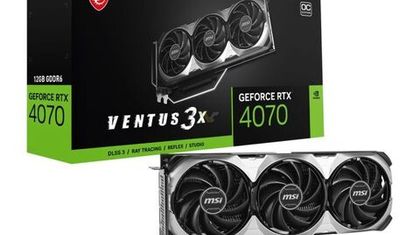 MSI выпустила четыре версии GeForce RTX 4070 Ventus E1 с памятью GDDR6