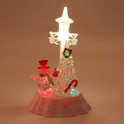 Сувенир с подсветкой «Новогодний фонарь» 21 см