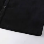 Рубашка Ymkashix Velvet Button черная