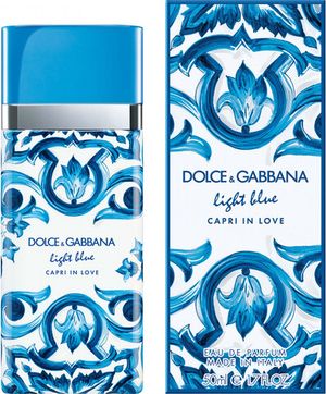 Dolce and Gabbana Light Blue Capri In Love