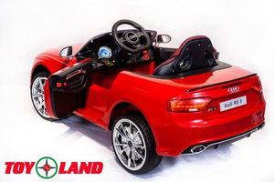 Детский электромобиль Toyland Audi RS5 красный фото №7