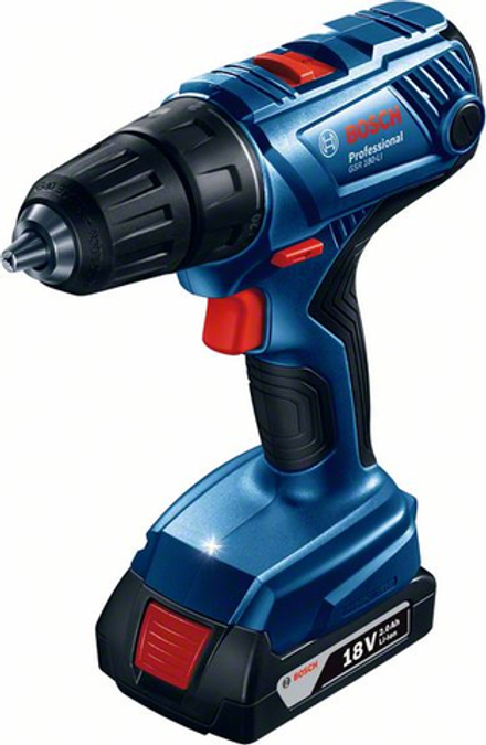 Аккумуляторная дрель-шуруповерт Bosch GSR 180-LI 2.0Ah x2 Case 06019F8123