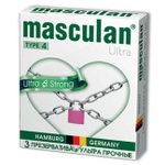 Презервативы Masculan Ultra тип 4 (ультра прочные ,3 шт.)