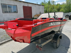 Катер-лодка алюминиевая ALUTON 460Fish