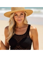 Туника пляжная вязаная платье майка