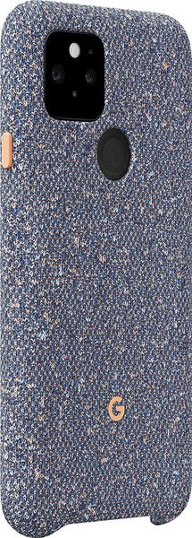 Чехол Google Pixel 5 Fabric Case, Blue Confetti (синий конфетти)