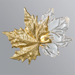 4371/6WL MIDCENT ODL23 433 золотое фольгирование/стекло Настенный светильник IP20 LED 6W 220Лм 3000K EVA