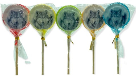 Леденец  ручной работы «Волк»