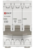 Автоматический выключатель  EKF M63MA6350C