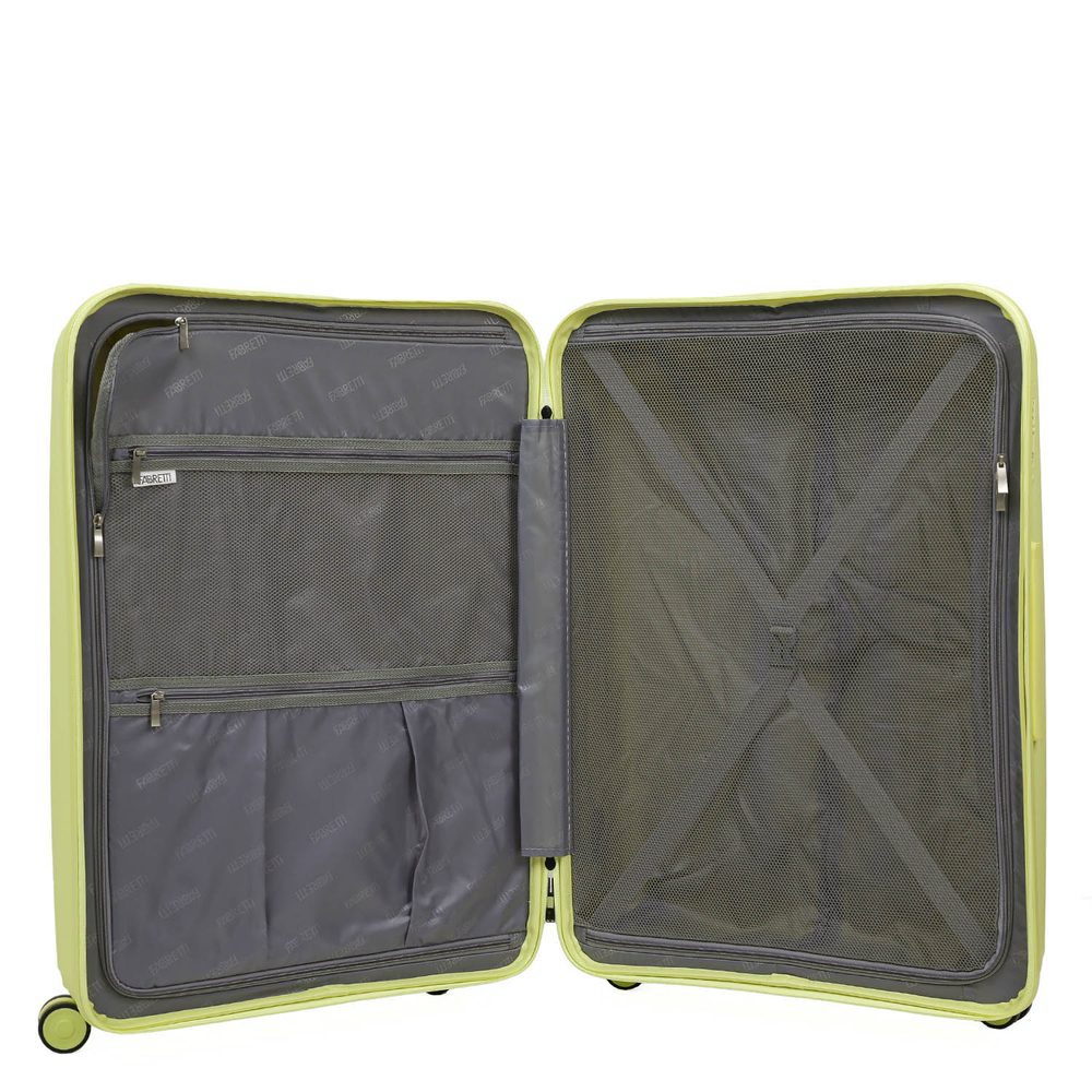 Чемодан большой (L) полипропилен "Fabretti"