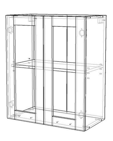 Шкаф кухонный ТОКИО-313АВ
