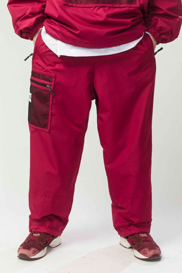 Штаны Square Pants Wide бордовые - фото 1