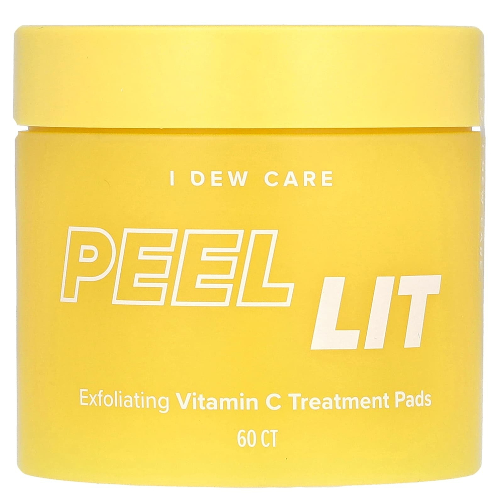 I Dew Care, Peel Lit, отшелушивающие салфетки с витамином C, 60 шт.