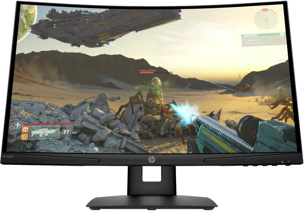Монитор HP 24" X24c 9FM22AA 1920x1080 VA LED 144Гц 4ms FreeSync HDMI DisplayPort