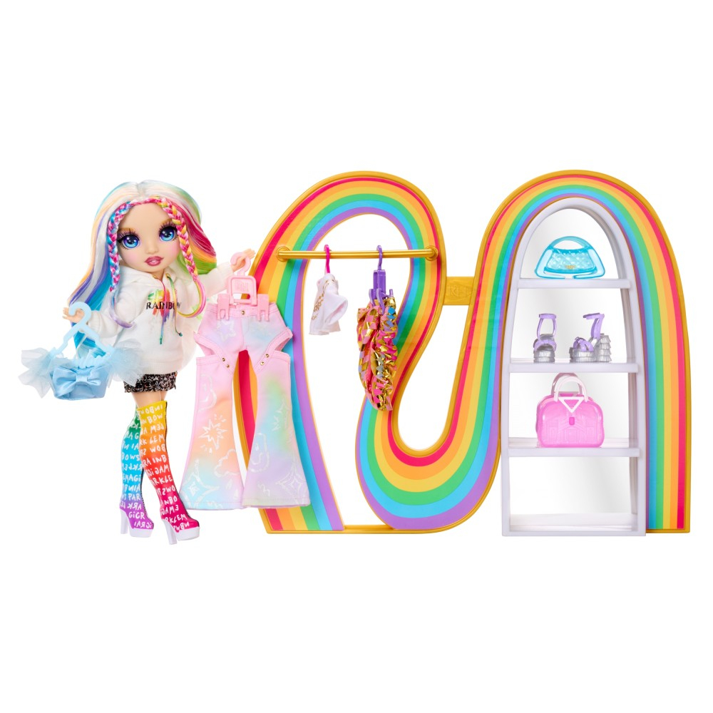 Rainbow High - Радужный гардероб + модная кукла Amaya 543183