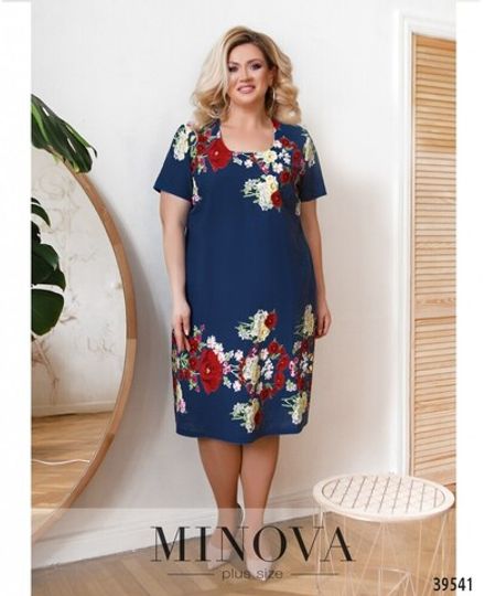 Платье 423СБ-джинс Minova Фото 2