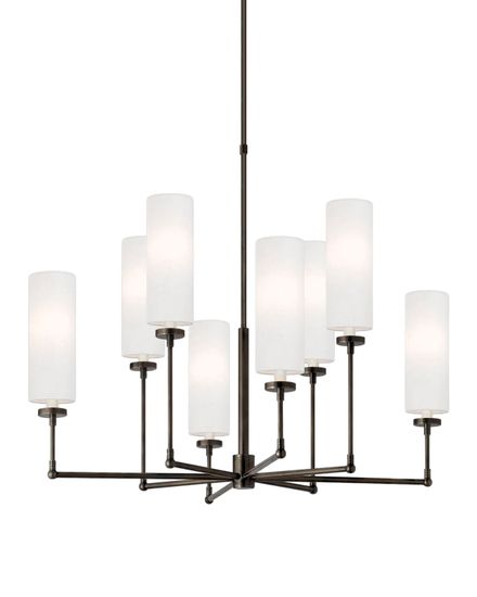 Черная люстра “Новара”