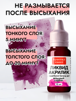 Жидкая акриловая краска ЛИКВИД АКРИЛИК «Ягодный сорбет»