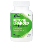 Real Ketones, Ketone Charged, goBHB®, без кофеина, 60 капсул