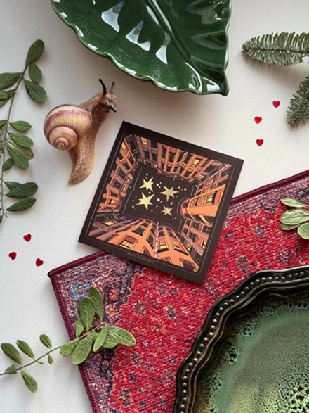 стикерпак ‘двор-колодец‘ ✨