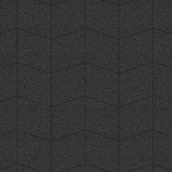 Тротуарная плитка РОМБ - Гранит Черный