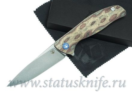 Нож Широгоров Ф3 Vanax 37 Микарта Питон 3D подшипники