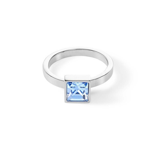 Кольцо Coeur de Lion Light Blue-Silver 18.5 мм 0500/40-0741 58 размер 18,5