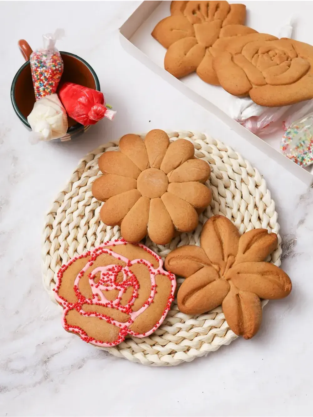 Набор для росписи "Цветы" большой набор