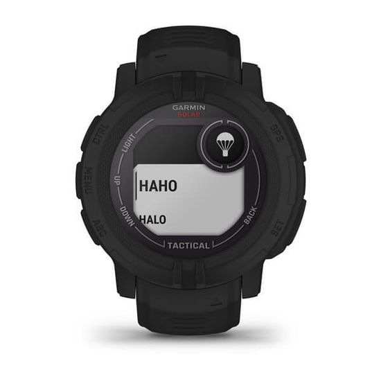 Спортивные прочные часы Garmin Instinct 2, Solar, Tactical Edition, Black, 010-02627-03