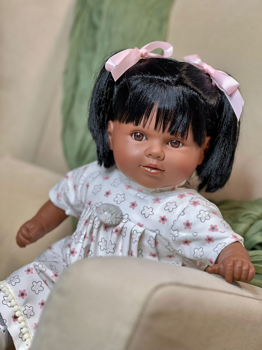Кукла Berbesa мягконабивная 52см Carla (7220NS)