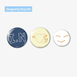 Мерч Stray Kids - [RUN IT JAPAN] BADGE SET (значки)