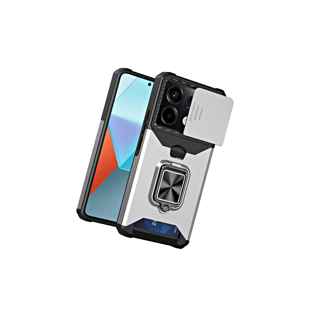 Противоударный чехол Сard Reader Case для Poco X6
