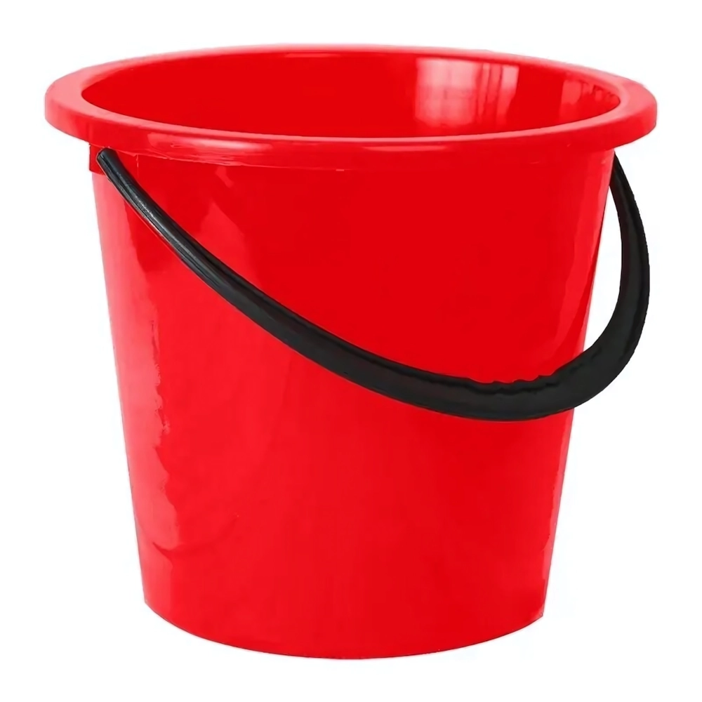 Ведро Ромашка 15л (Красный)