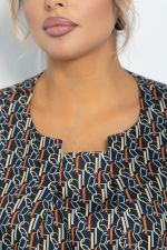 Блуза Ланта (синяя) Б11846 LT Collection