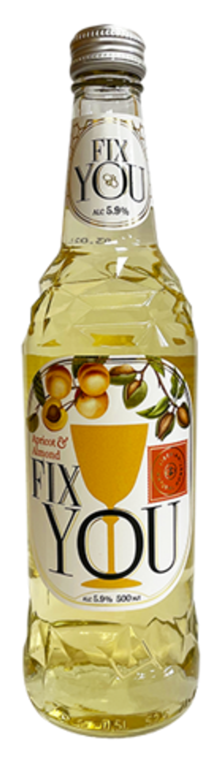 Медовуха Фикс Ю Абрикос И Миндаль / Fix You Apricot & Almond 0.5 - стекло