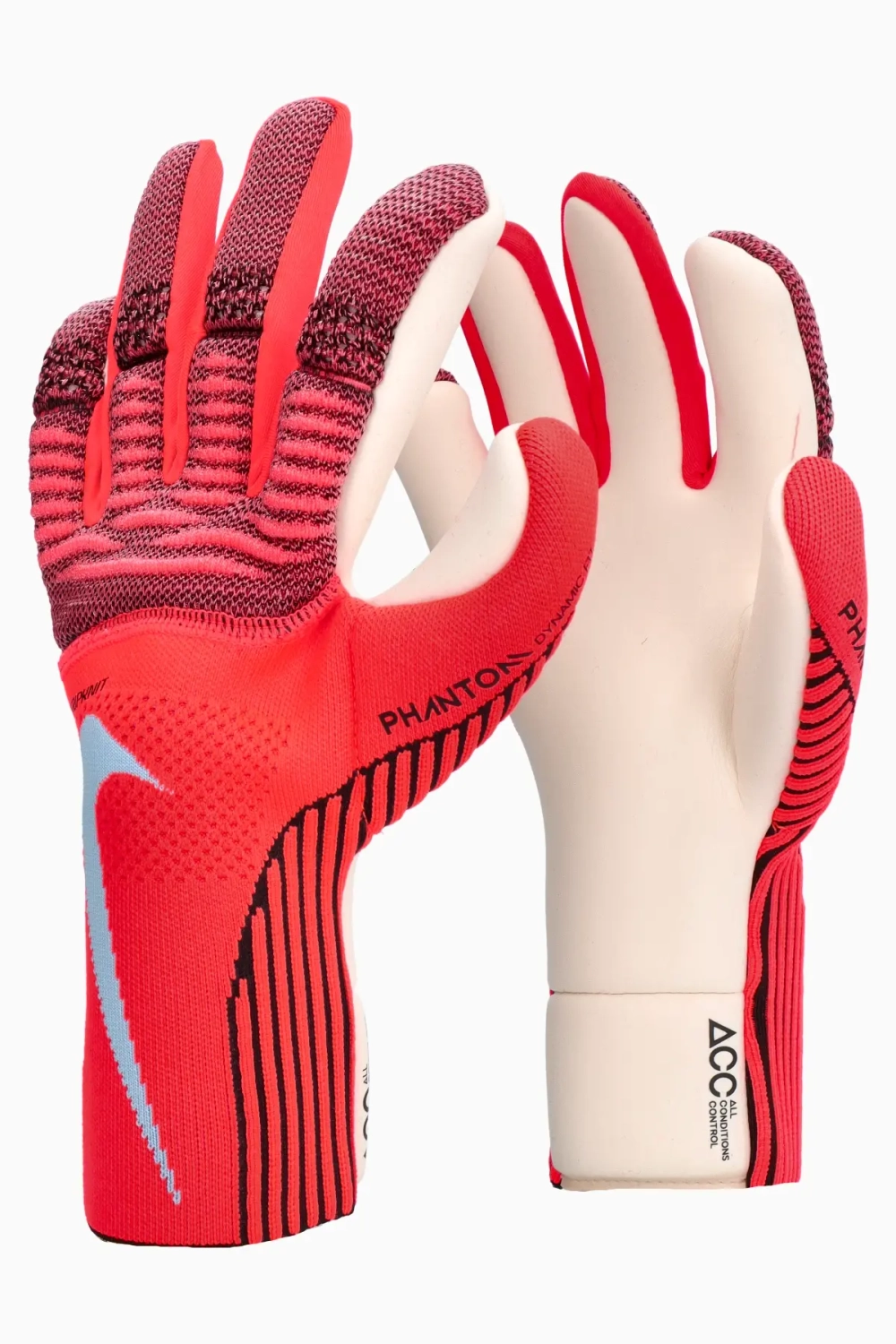 Вратарские перчатки Nike Phantom Dynamic Fit - красный