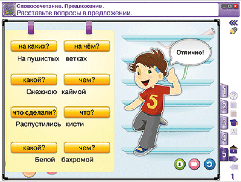 Наглядная школа. Русский язык 2 класс. Синтаксис и пунктуация. Лексика. Состав слова. Части речи