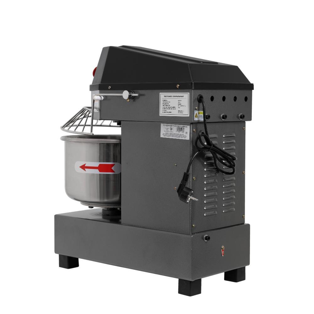 Тестомес спиральный HS-10 Foodatlas Eco (графитовый)