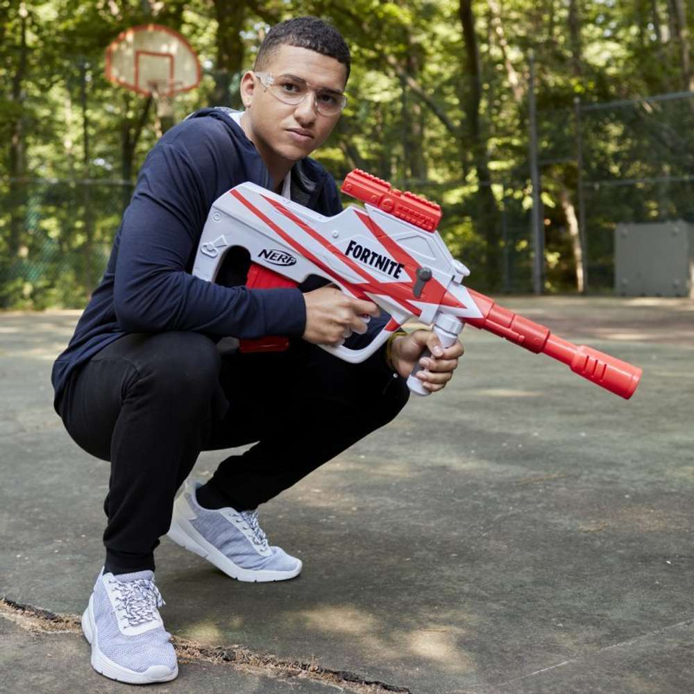 Бластер Нёрф Hasbro Nerf Elite - Fortnite B-AR Launcher + 10 стрел