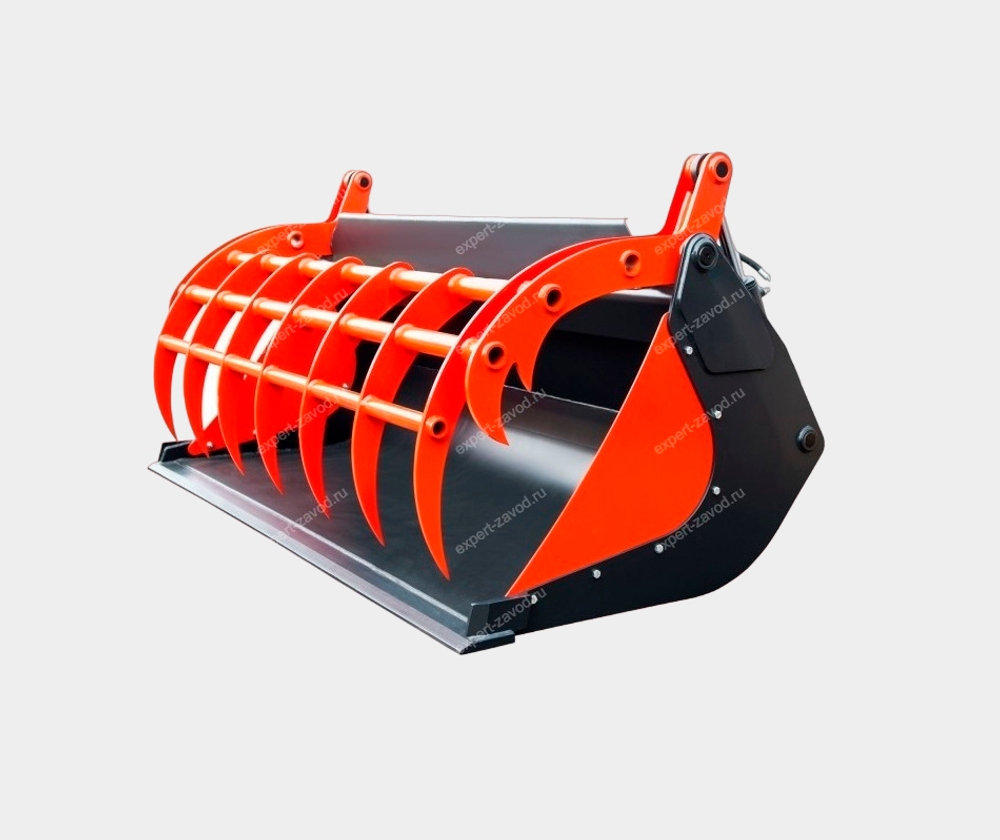 Ковш с прижимом на телескопический погрузчик