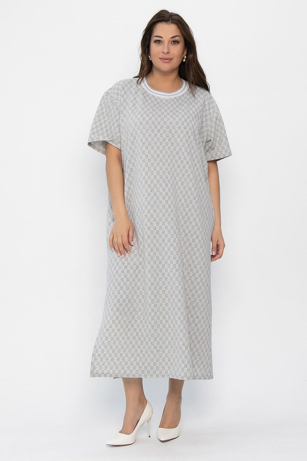 Платье Ривьера (серое) П13866-1М LT Collection