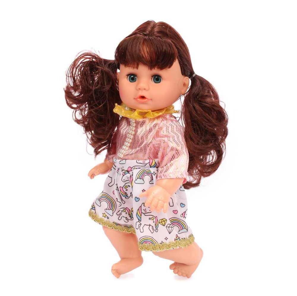 Пупс функциональный с аксессуарами 35см, коробка HX332-26