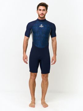 Короткий гидрокостюм Sargan Sport 1070/BL 2 мм синий
